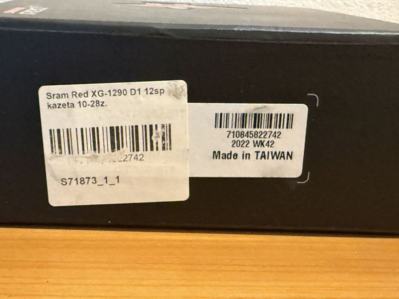 12 rychlostní kazeta Sram Red XG 1290 D1 10-28