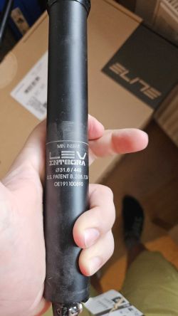 Teleskopická sedlovka LEV Integra 31.6 440