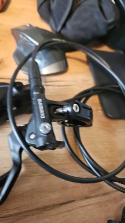 Shimano Deore BL-M6100 + přední i zadní brzda třemeny hadice kompetní set