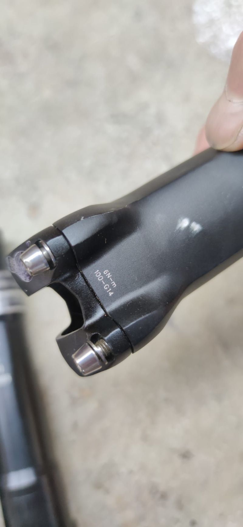 Cannondale představec a sloupky