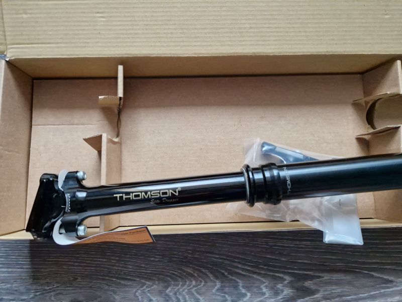 Teleskopická sedlovka THOMSON Covert 31,6 nebo 30,9 x 125 s ovladačem