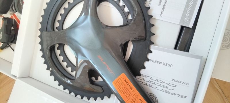 Nová elektrická sada Campagnolo Super Record EPS