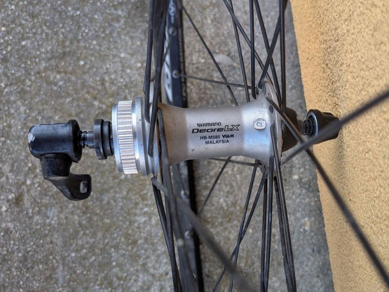 zapletená kola 26" Alexrims TD16 / Shimano LX