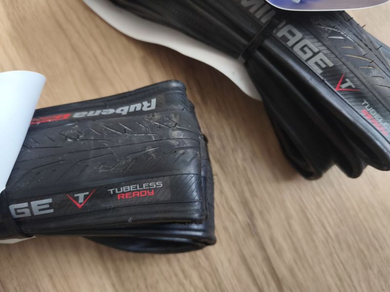 2x Rubena Mirage 28-622, kevlar, tubeless ready