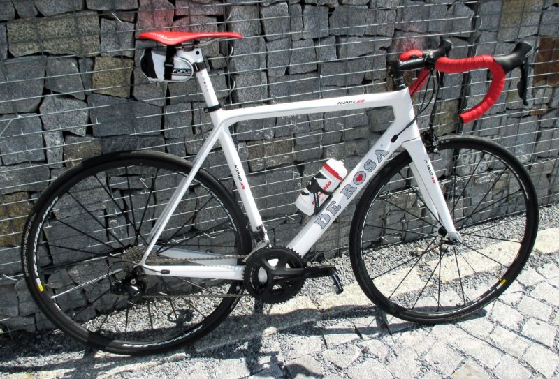 De Rosa King XS (vel. 56, Shimano 105, Mavic Ksyrium Pro SL, jako nová)