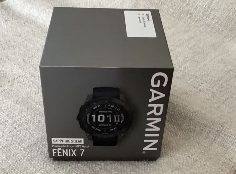 Prodám hodinky GarminFenix 7 Sapphire Solar Titanium