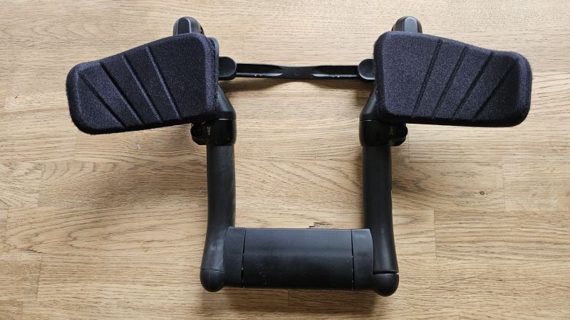 řídítka Vision Metron 5d integrated 420mm/100mm + Vision Metron Mini Clip-On Carbon Aerobar