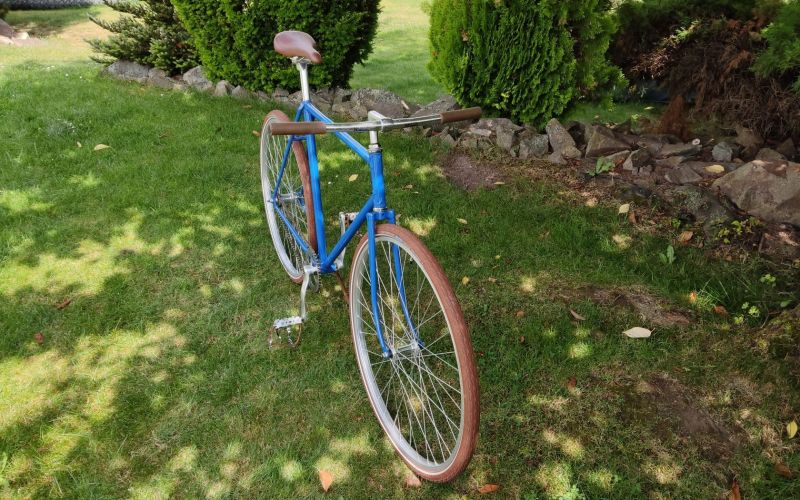 Renovovaný singlespeed rám Favorit f1