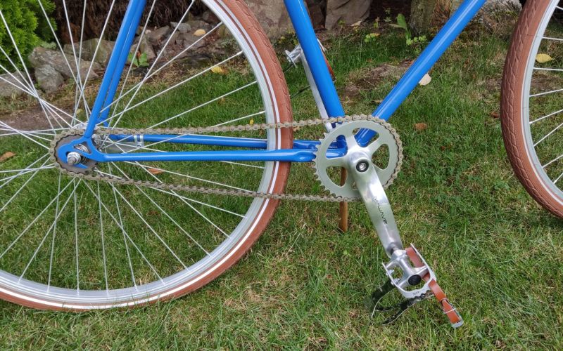 Renovovaný singlespeed rám Favorit f1