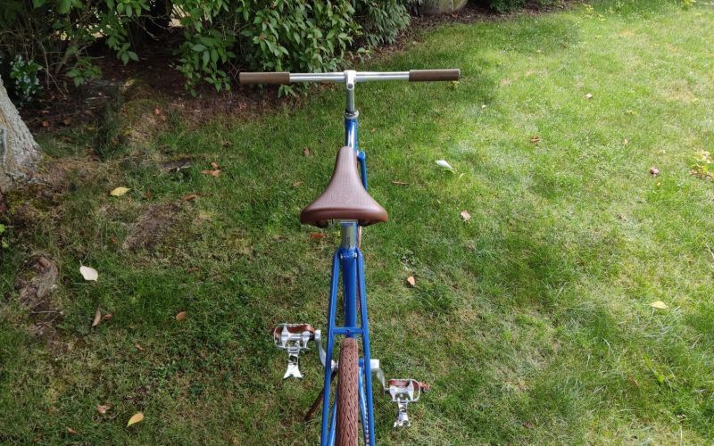 Renovovaný singlespeed rám Favorit f1