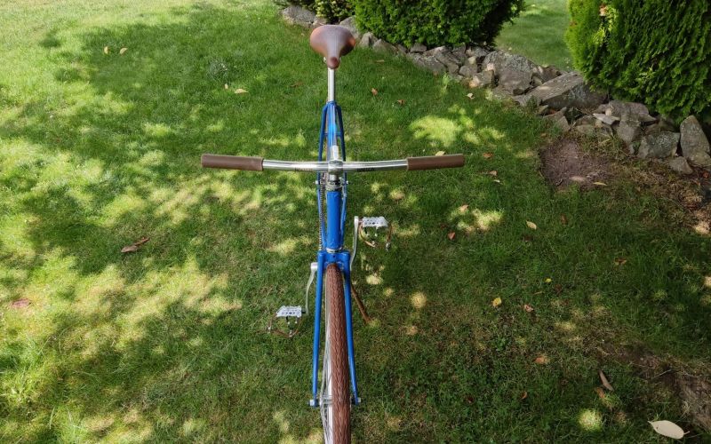 Renovovaný singlespeed rám Favorit f1