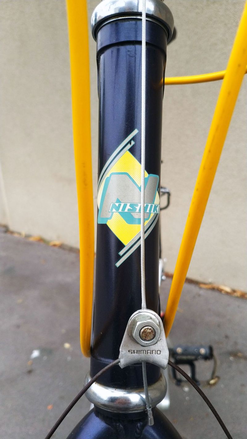 Trekové kolo Nishiki Continental 1990 Shimano Deore DX