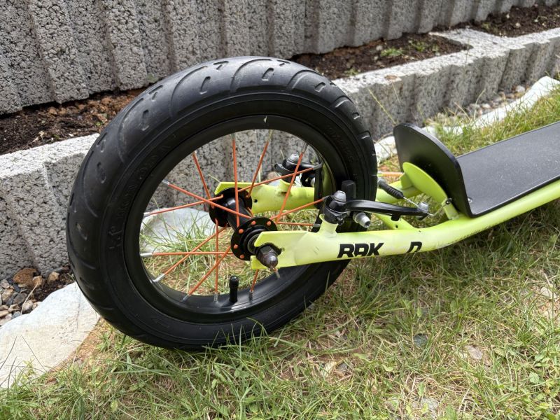 Koloběžka Arcore Rakoon 12" žlutá