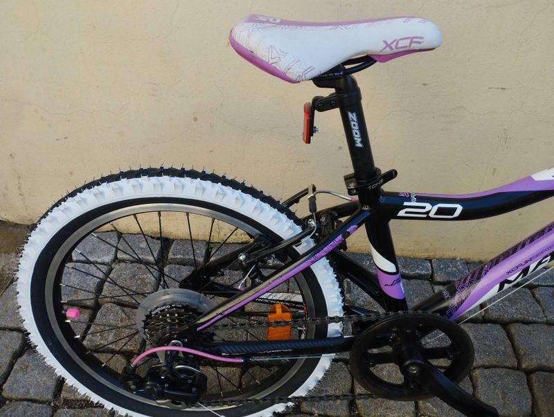 dětské horské MTB kolo Rock Machine Surge 20 pro výšku 115-135cm; 9,8kg; po servisu + dárek