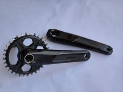 Kliky s převodníkem Shimano MT 611 (Deore) 175/32