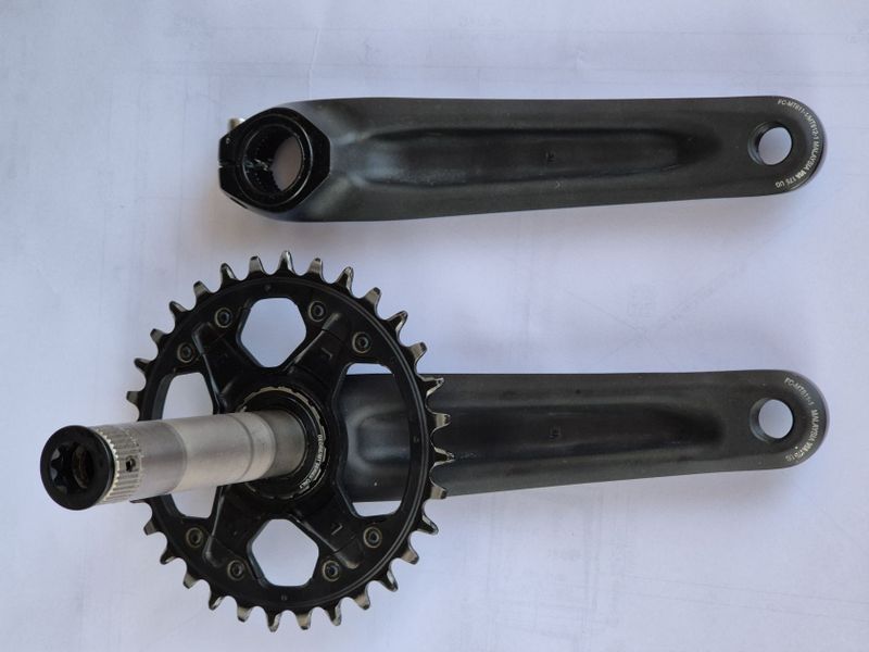 Kliky s převodníkem Shimano MT 611 (Deore) 175/32