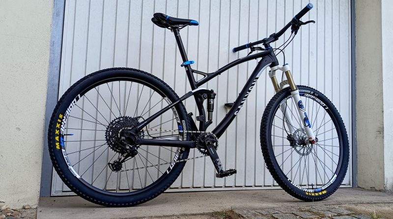 MTB postavené na rámu Canyon 29" rám L, krásný a kvalitní kus