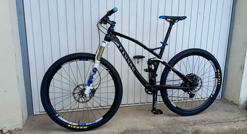 MTB postavené na rámu Canyon 29" rám L, krásný a kvalitní kus
