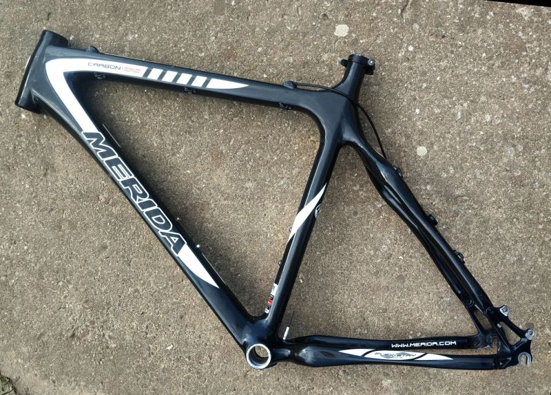 Merida Flex Carbon + Ritchey WCS hlavko