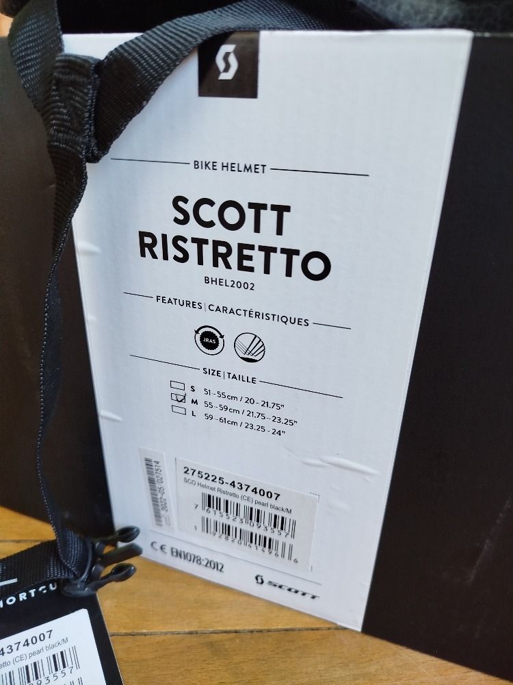 Nová cyklistická helma Scott Ristretto vel. M