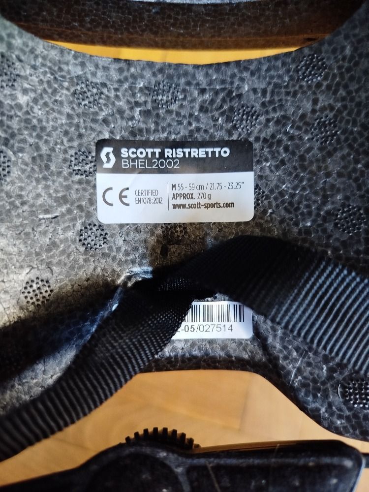 Nová cyklistická helma Scott Ristretto vel. M