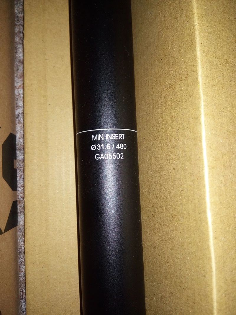 Nová sedlovka Kind Shock LEV Integra 31,6mm, 480/175mm, s páčkou