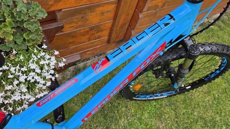 Dětské kolo NOVÉ nevyužité Leader Fox EAGER 24" disk.