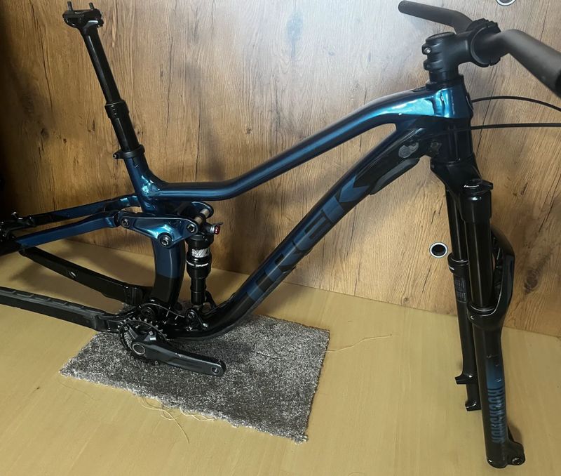 Rámová sada Trek Fuel Ex s vidlicí a přísl., vel. S