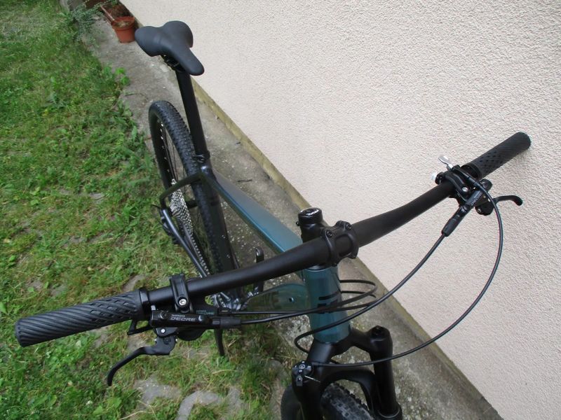 Nové 29" kolo na rámu Maxbike M909 19", Deore 1x12, vzduch. vidlice Manitou Markhor, pevné osy
