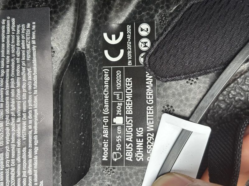 ABUS GAMECHANGER - NOVÁ - velikost S (51-55 cm) 