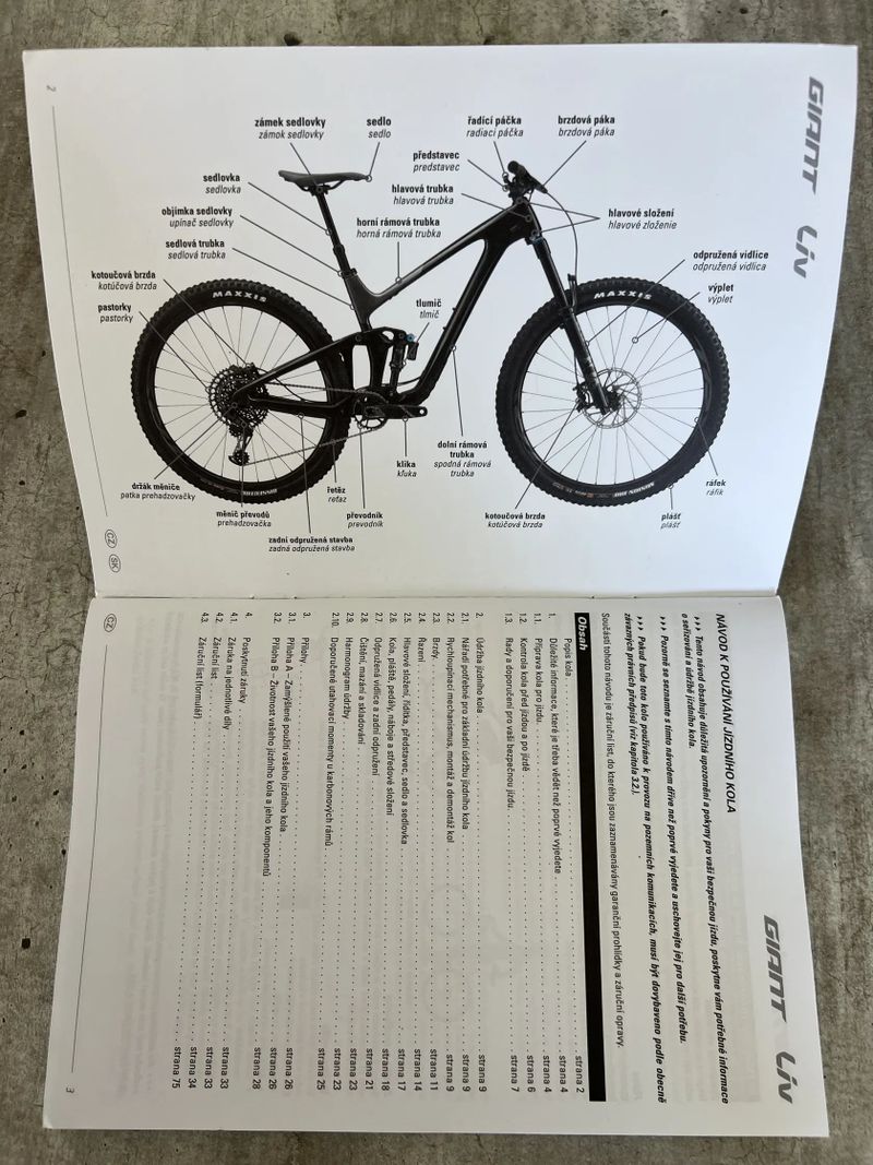 Celoodpružené kolo GIANT ANTHEM 29 2 velikost S, model 2021