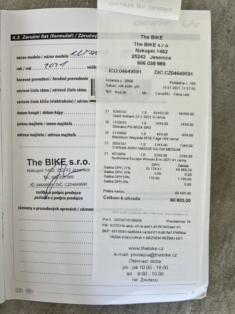 Celoodpružené kolo GIANT ANTHEM 29 2 velikost S, model 2021