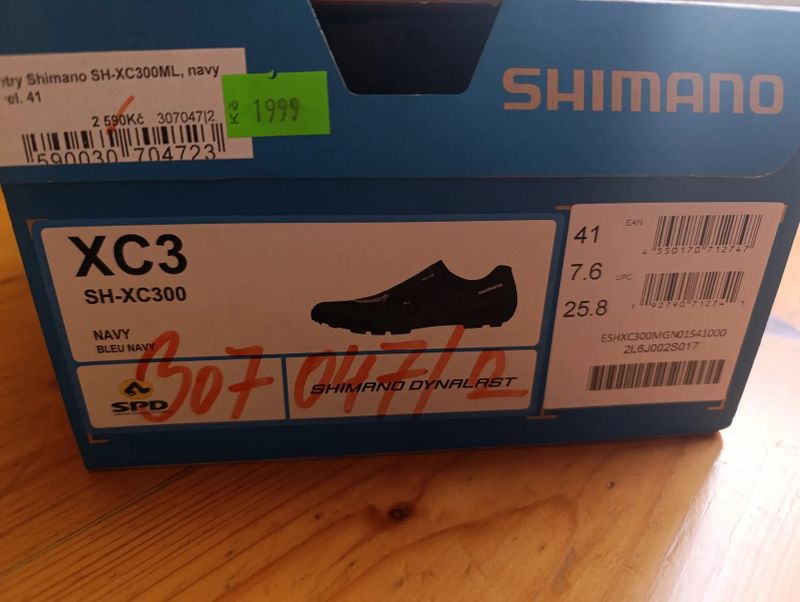 Tretry Shimano SH XC300