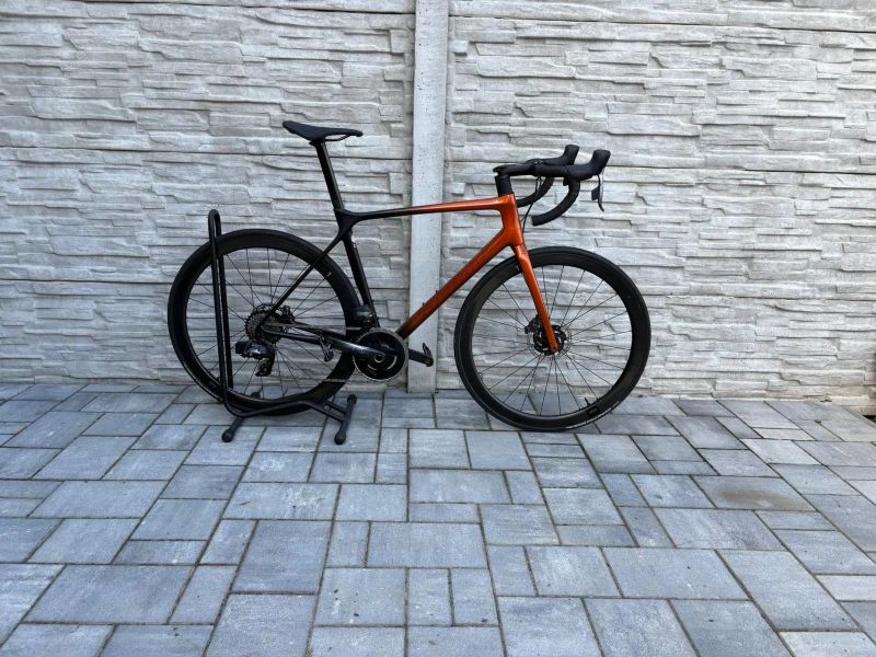 Giant tcr advanced pro 0 AXS - wattmetr - karbonová kola slr1