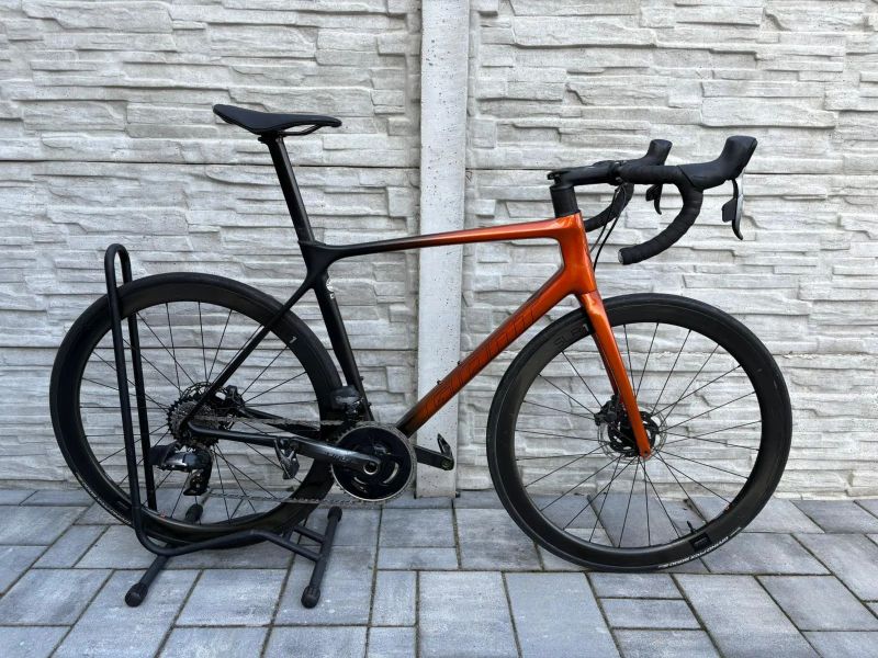 Giant tcr advanced pro 0 AXS - wattmetr - karbonová kola slr1