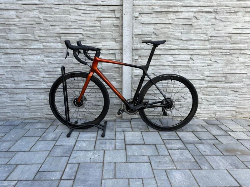 Giant tcr advanced pro 0 AXS - wattmetr - karbonová kola slr1
