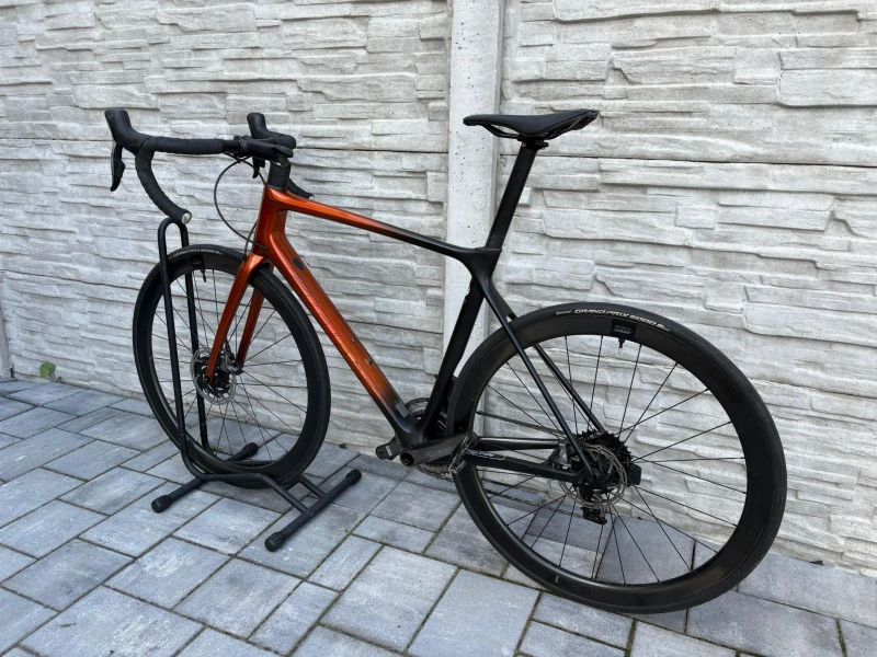 Giant tcr advanced pro 0 AXS - wattmetr - karbonová kola slr1