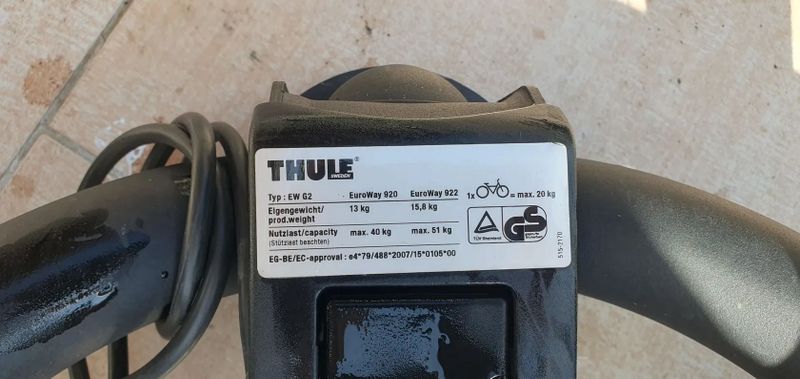 Nosič na 2 kola Thule EuroWay 920