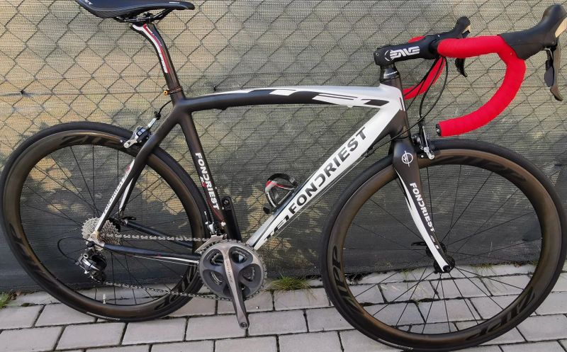 Fondriest TF1-Top osazení:DuraAce,Zipp,Enve..6.8kg!..Top stav!..1.Majitel..PC:180.tis!!!