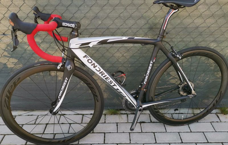 Fondriest TF1-Top osazení:DuraAce,Zipp,Enve..6.8kg!..Top stav!..1.Majitel..PC:180.tis!!!