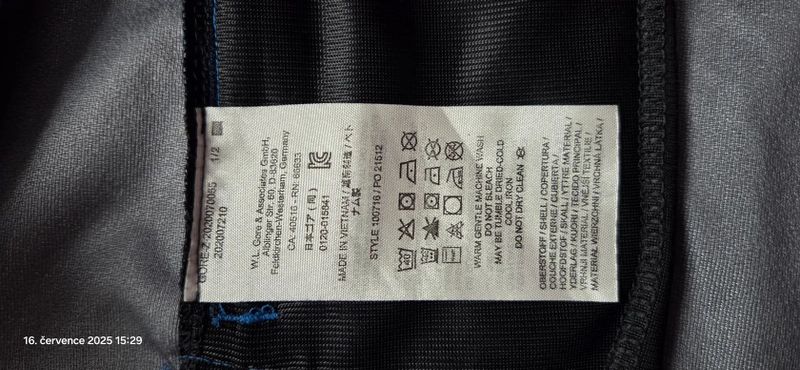 GORE WEAR Spirit Jacket Mens - bunda modrá - vel. XL