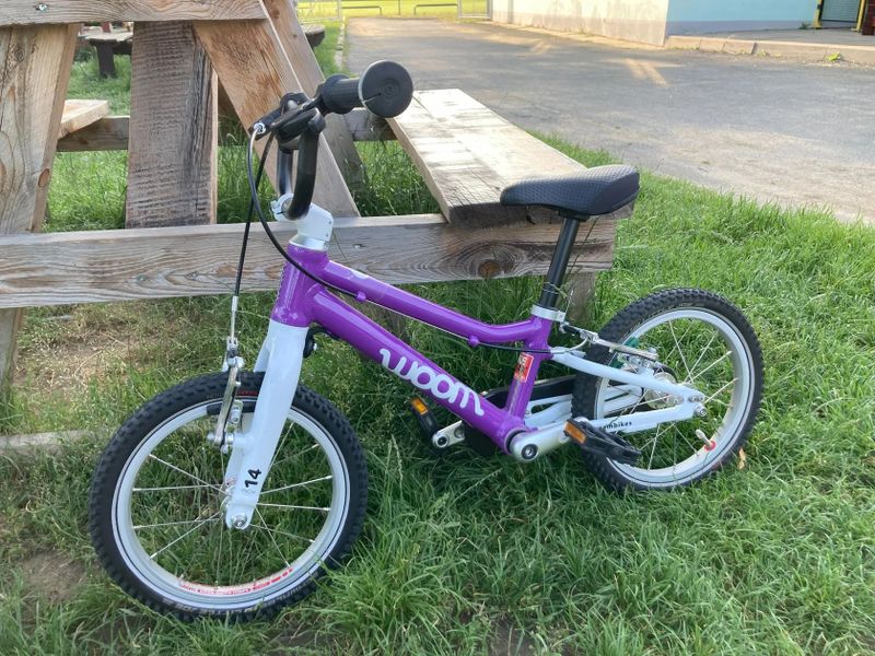 Dětské lehké kolo WOOM 2 (purple)