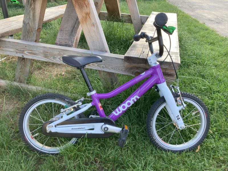 Dětské lehké kolo WOOM 2 (purple)