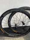 Zapletena karbonová kola Madoux Aero 50mm, bezdus, nova, 12x100/142mm, centerlock, Shimano orech