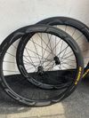Zapletena karbonová kola Madoux Aero 50mm, bezdus, nova, 12x100/142mm, centerlock, Shimano orech
