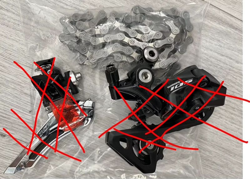 PRODÁM řetěz Shimano 105 R7000 / SLX M7000