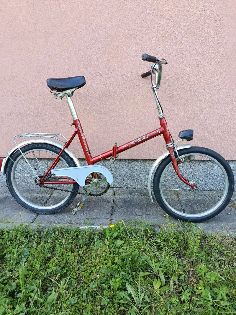 Skládací kolo Eska.