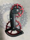 Ramínko s kladkami Ceramicspeed OSPW Sram Red/Force AXS Alloy coated - red