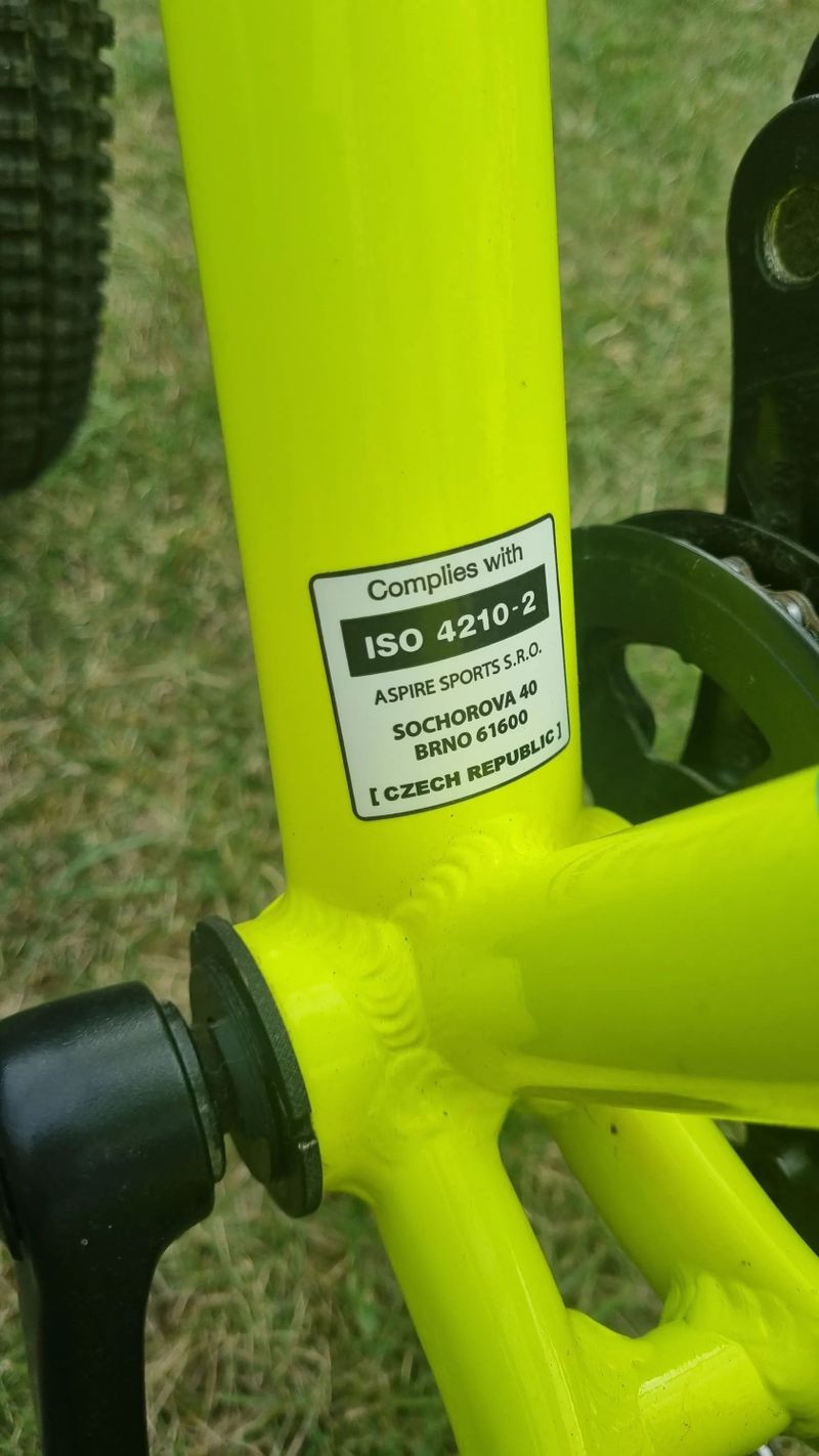 DĚTSKÉ kolo - GT Stomper 20'' Prime - Žlutá