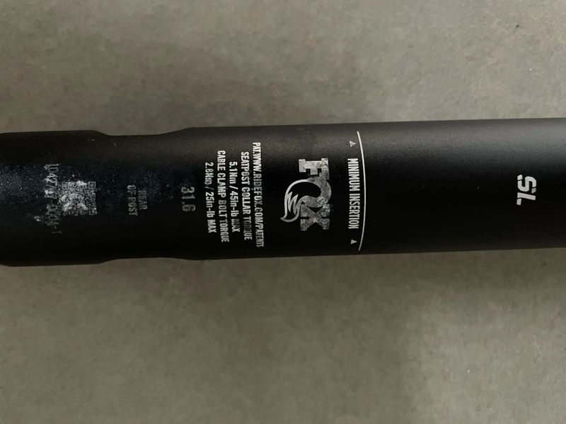 Fox Transfer SL, 31,6 - 100mm
